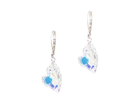 NORTHERN LIGHTS STATEMENT EARRINGS (SILVER AB) Discount