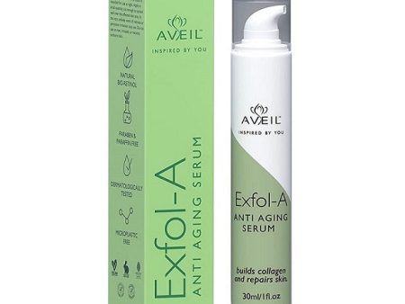 Aveil Exfol A Anti Ageing Face Serum 30ml on Sale