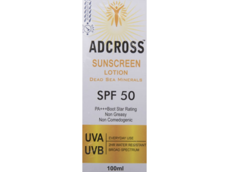 Adonis Adcross SPF 50 Sunscreen Lotion Hot on Sale