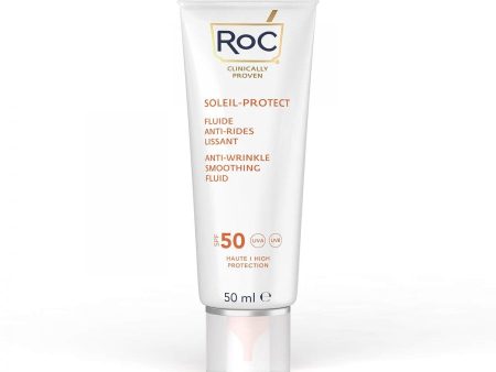 Roc Soleil-Protect Anti-Wrinkle Smoothing Fluid Spf 50 (50ml) For Discount