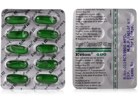 Evion 400 Mg 100 Capsules Cheap