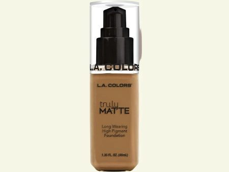 L.A. Colors Truly Matte Long Wearing Foundation Online Hot Sale