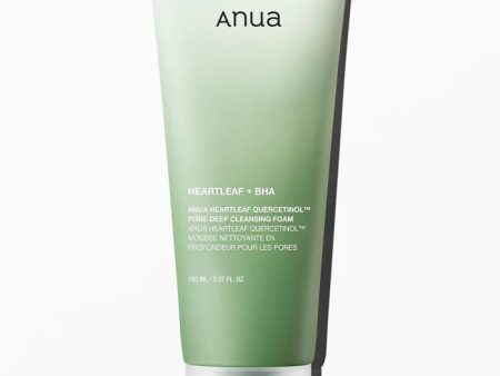 Anua Heartleaf Quercetinol Pore Deep Cleansing Foam - 150 ml Supply