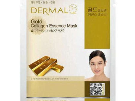 Dermal Gold Collagen Essence Face Mask For Sale