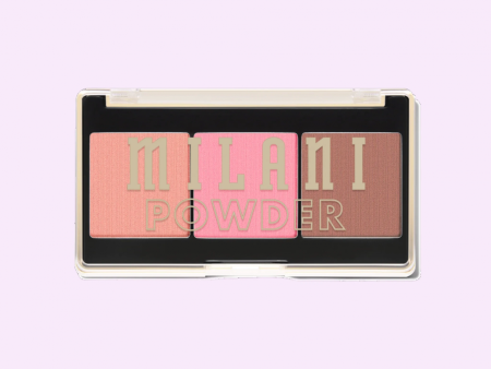 Milani Cheek Kiss Powder Blush Palette Golden Hour Glow 120 Online now