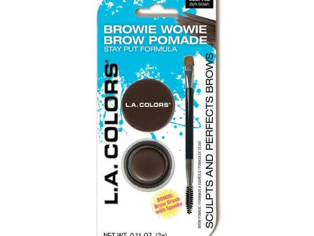 La Colors Browie Wowie Brow Pomade-Dark Brown Online Sale