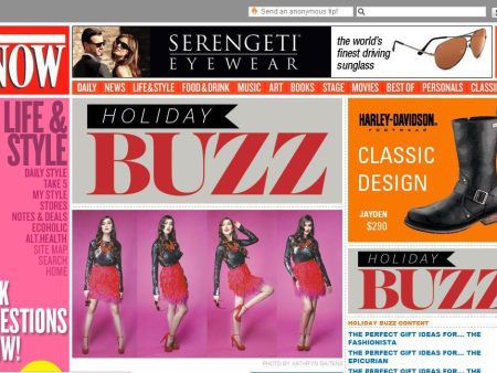 NOW Magazine Holiday Gift Guide 2011 Online