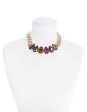 POWER DROP STATEMENT NECKLACE (VITRAIL) For Discount