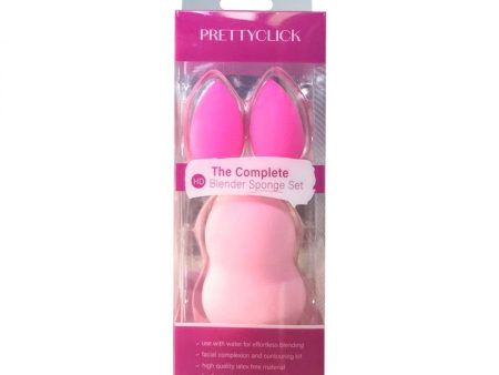 Prettyclick The Complete Hd 3 Pcs Blender Sponge Set Online Hot Sale