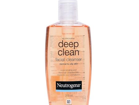 Neutrogena Deep Clean Facial Cleanser Sale