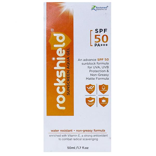 Rockshield Sunscreen Aqua Gel SPF 50 PA+++ Cheap