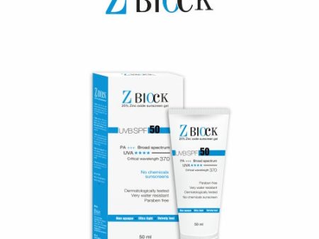 Z Block Zinc Oxide Sunscreen Gel Hot on Sale