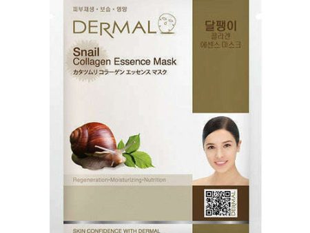 Dermal Snail Collagen Essence Face Mask Discount