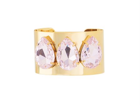 POWER DROP STATEMENT CUFF (GOLD ROSALINE) Online Hot Sale