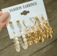 6 Pairs Faux Pearl Earrings. Hot on Sale