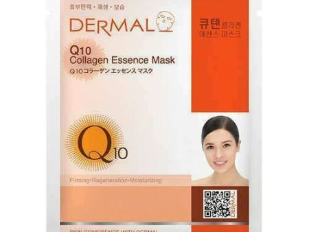 Dermal Q10 Collagen Essence Face Mask Fashion