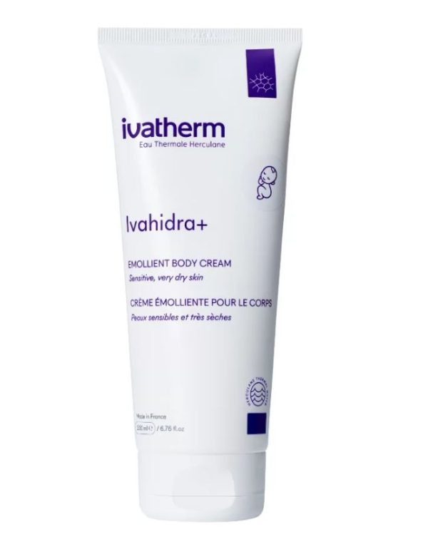 Ivatherm Ivahidra+ Emollient Body Cream- 200ml Online now