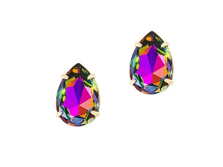 POWER DROP STATEMENT EARRINGS (VITRAIL) Online Hot Sale