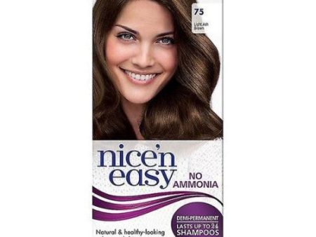 Clairol - Nice N Easy Demi-Permanent - 75 Light Ash Brown Supply