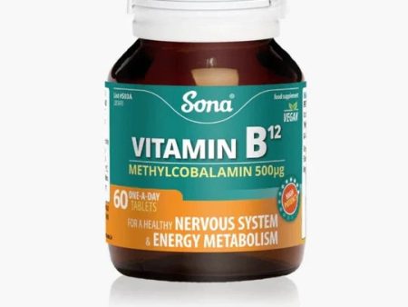 Sona Vitamin B12 500ug 60 Tablets Discount