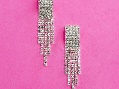 ALL NIGHT LONG STATEMENT EARRINGS For Sale