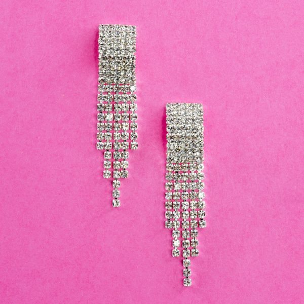 ALL NIGHT LONG STATEMENT EARRINGS For Sale