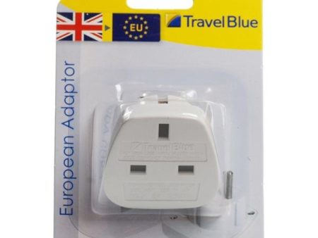 Travel Blue UK to Europe Adaptor Online Sale