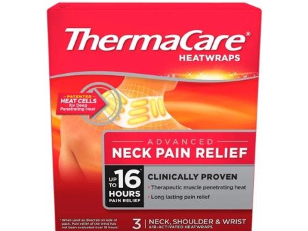 ThermaCare HeatWraps Advanced Neck Pain Relief - Neck Online Hot Sale