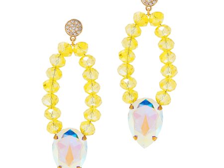 FLORIDIAN SUNSHINE STATEMENT EARRINGS on Sale