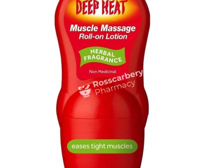 Deep Heat Muscle Massage Roll-On Lotion Fashion