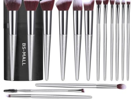 Bs-Mall 18 Pcs Professional Makeup Brushes Online Hot Sale