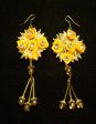 Yellow Gota Flower Jewellery set. For Discount