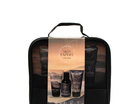 Skin Expert Men s Sports Bag Body Care Gift Set For Sale