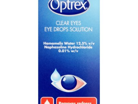 Optrex Clear Eyes Eye Drop Solution 10ml Hot on Sale