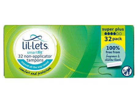 Lil-lets Smartfit Non-Applicator Tampons - 32 Pack For Discount