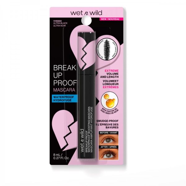 Wet n Wild Breakup Proof Waterproof Boosting Mascara Hot on Sale