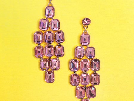 SUNSET ROMANCE STATEMENT EARRINGS Online Hot Sale