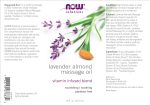 Solutions, Lavender Almond Massage Oil, 16 fl oz (473 ml) Hot on Sale