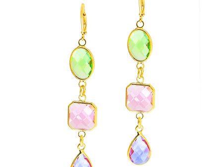 GARDEN TRIO STATEMENT EARRINGS on Sale