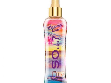 SO…? Majorca Love Body Mist 200ml Supply