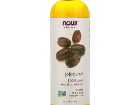 Now Foods, Solutions, Jojoba Oil, 16 fl oz (473 ml) For Cheap