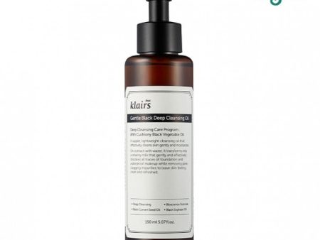 Dear Klairs Gentle Black Deep Cleansing Oil-150 ml Supply