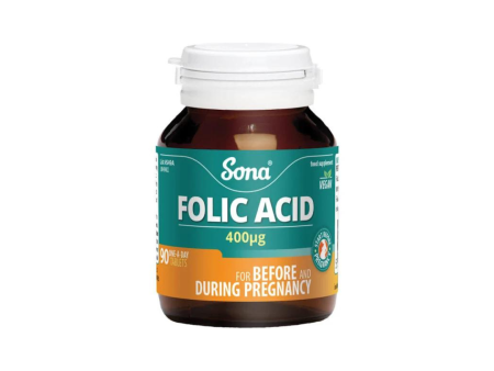 Sona Folic Acid - 90 tablets Online now