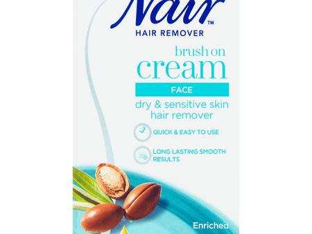 Nair Hair Remover Brush On Cream Face Supply