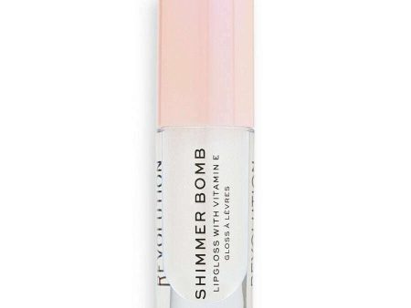 Makeup Revolution Shimmer Bomb Lip Gloss With Vitamin E (4.5 ml) Online now