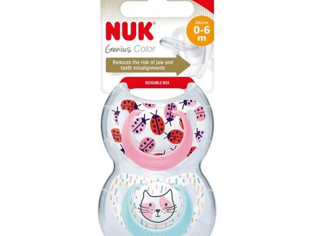 Nuk Genius Color Silicone 0-6m Hot on Sale