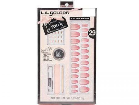 LA Colors Manicure Dream Artificial Nail Tip Set Discount