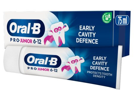 Oral B - Pro Junior TOOTHPASTE 6-12 Yrs Online now