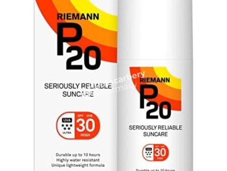 RIEMANN P20 Sun Protection Spray SPF30 High Online Sale