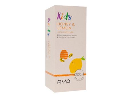 AYA Kids Honey & Lemon Food Supplement Discount